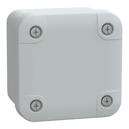Picture of Thalassa, PC box IP66 IK08 RAL7035 Int.H65W65D45 Ext.H74W74D56 opaque PC cover H10