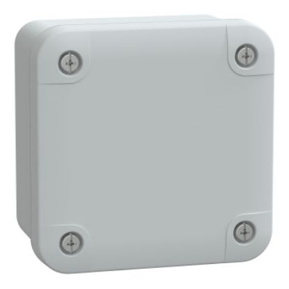 Picture of Thalassa, PC box IP66 IK08 RAL7035 Int.H80W80D65 Ext.H89W89D51 opaque PC cover H10