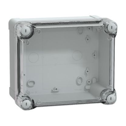 Picture of Thalassa, ABS box IP66 IK07 RAL7035 Int.H175W150D100 Ext.H193W164D105 Transp.cover H40