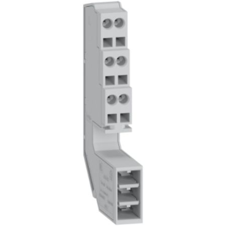 Picture of 3 wires terminal block, MasterPact NT, ComPacT NS630b to NS1600, for drawout devices, spare part