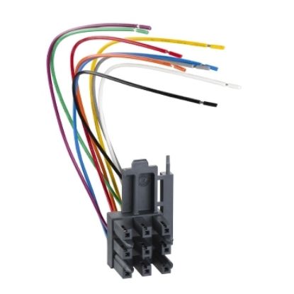 Picture of Automatic auxiliary connector, ComPacT NSX400/630, moving part, for circuit breaker, 1 to 9 wires