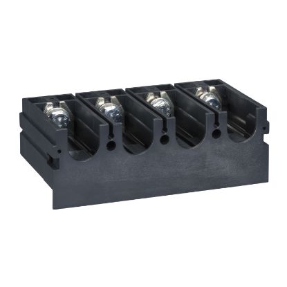 Picture of One piece spreader, ComPacT NSX 100/160/250, 35mm to 45mm pitch, flat connection, 4 poles