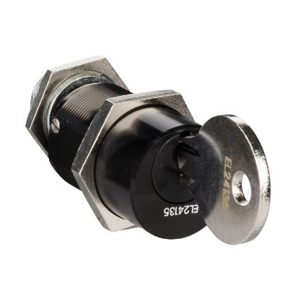 Picture of Keylock, MasterPact NT/NW, ComPacT NS, drawout, 1 Ronis keylock with 2 keys, identified EL24135 combination, spare part
