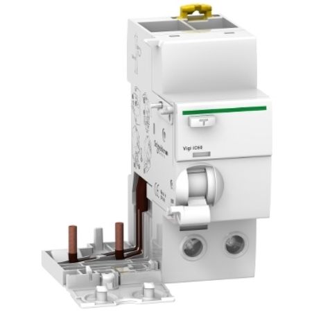 Picture of Acti9, Vigi iC60 - earth leakage add-on block - 2P - 63A - 300mA - A type