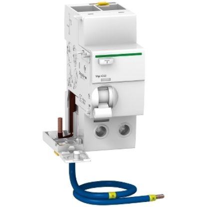 Picture of Acti9, Vigi iC60 - earth leakage add-on block - 1P + N - 63A - 30mA - A type