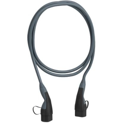 Picture of Charging cable, EVlink, 5m, 32A, 1-Phase, T2 connector at each end of cable
