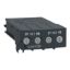 Picture of Auxiliary contact, TeSys Ultra, 2NO, 690VAC/DC, for for Fault signalling, Screw clamp terminals