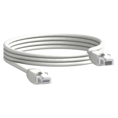 Picture of Communication cable, ComPacT, MasterPact, 2 x RJ45 male connectors, 5m length, set of 1 part