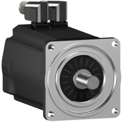 Picture of servo motor SH3 100 5,8Nm,nokey,multi,brake,90°conn.IP54/IP65,6k RPM