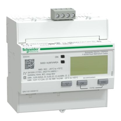 Picture of Acti9, IEM3255 energy meter - CT - Modbus - 1 digital I - 1 digital O - multi-tariff - MID