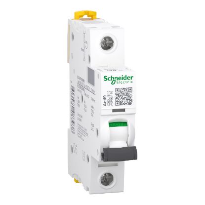 Picture of Miniature circuit breaker (MCB), Acti9 iC60L, 1P, 10A, B curve, 15000A (IEC/EN 60898-1), 25kA (IEC/EN 60947-2)