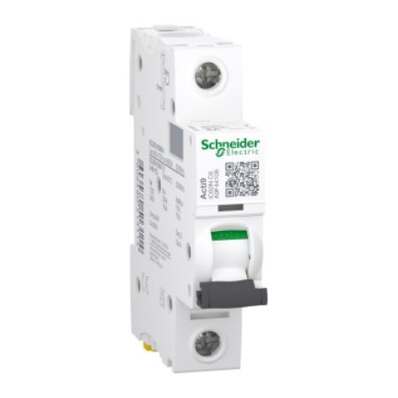 Picture of Acti9, Miniature circuit breaker (MCB), Acti9 iC60N Disbo, 1P, 6A, C curve, 6000A (IEC/EN 60898-1), 10kA (IEC/EN 60947-2)