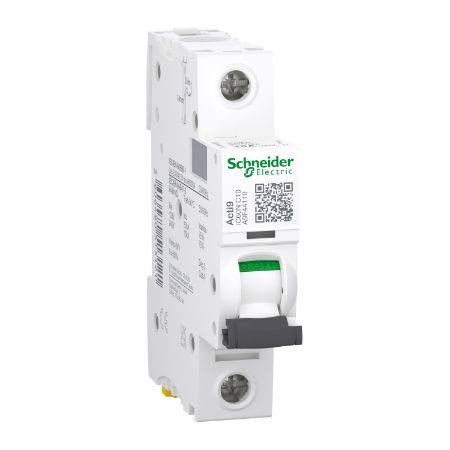 Picture of Acti9, Miniature circuit breaker (MCB), Acti9 iC60N Disbo, 1P, 10A, C curve, 6000A (IEC/EN 60898-1), 10kA (IEC/EN 60947-2)
