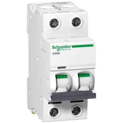 Picture of Acti9, Miniature circuit breaker (MCB), Acti9 iC60N Disbo, 2P, 6A, C curve, 6000A (IEC/EN 60898-1), 10kA (IEC/EN 60947-2)