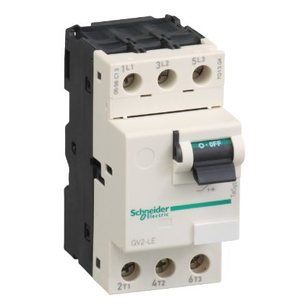 Picture of TeSys Deca, Motor circuit breaker,TeSys Deca,3P,14A,magnetic,toggle control,screw clamp terminals