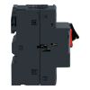 Picture of TeSys Deca, Motor circuit breaker, TeSys Deca, 3P, 6 to 10A, thermal magnetic, screw clamp terminals, button control