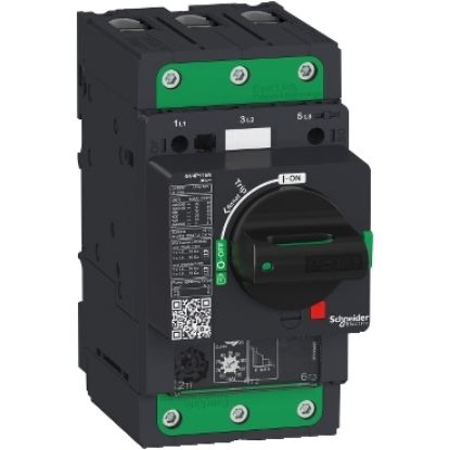 Picture of TeSys Deca, Motor circuit breaker, TeSys GV4, 3P, 50A, Icu 50kA, thermal magnetic, Everlink terminals