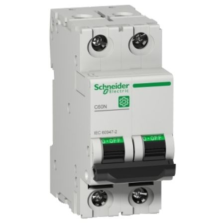 Picture of Miniature circuit breaker (MCB), Multi9 C60N, 2P, 32A, C curve, 10kA (IEC/EN 60947-2)