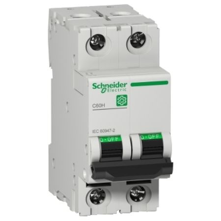 Picture of Miniature circuit breaker (MCB), Multi9 C60H, 2P, 32A, C curve, 15kA (IEC/EN 60947-2)