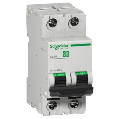 Picture of Miniature circuit breaker (MCB), Multi9 C60N, 2P, 4A, C curve, 10kA (IEC/EN 60947-2)