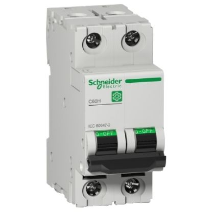 Picture of Miniature circuit breaker (MCB), Multi9 C60H, 2P, 16A, C curve, 15kA (IEC/EN 60947-2)