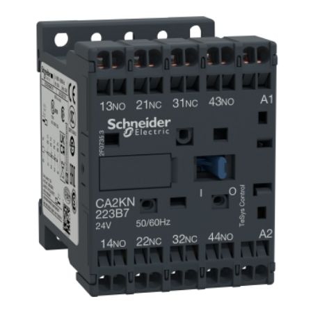 Picture of TeSys, Control relay, TeSys K, 4P(2NO+2NC), 690V, 230V AC coil, without integral suppression device