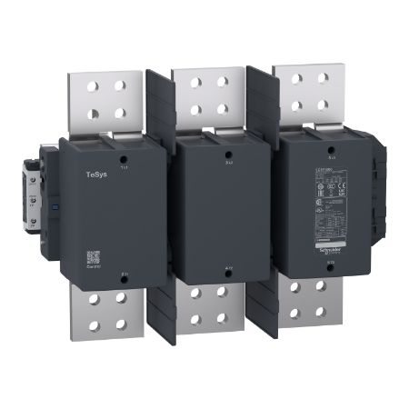 Picture of contactor, TeSys F, 3P(3NO), AC-3, <=440V 1000A, coil 110V AC