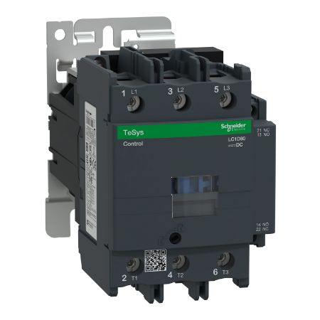 Picture of TeSys, Contactor, TeSys Deca, 3P(3NO), AC-3/AC-3e, <=440V, 80A, 220V DC wide range coil