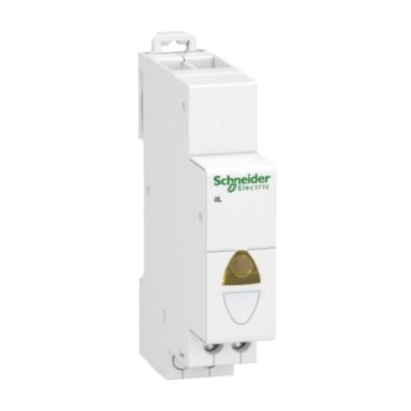 Picture of Acti9,  iIL single indicator light - Yellow - 110-230 Vac