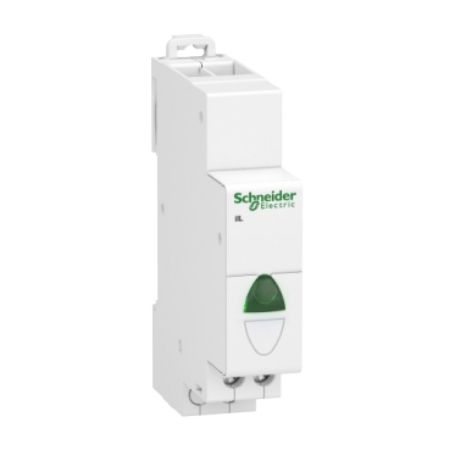 Picture of Acti9,  iIL single indicator light - Green - 12-48 Vac/dc
