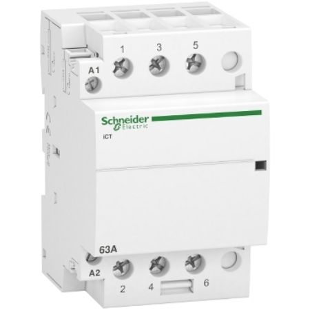 Picture of Acti9, ICT 63A 3NO 220...240V 50Hz contactor