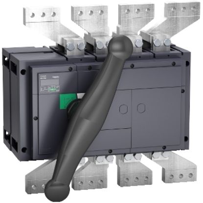 Picture of switch disconnector, Compact INS2000, 2000A, standard version with black rotary handle, 4 poles