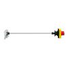 Picture of TeSys; TeSys Deca, Extended rotary handle kit, IP54, red handle, with trip indication, for GV2L-GV2P