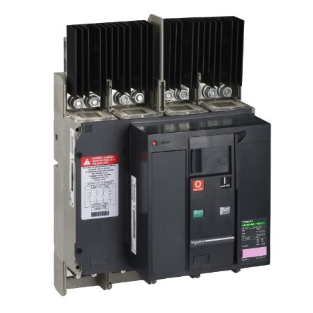 Picture of Switch disconnector, ComPacT NSX1250 NA DC PV, 4 poles,1250A, fixed, electrically operated