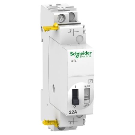 Picture of Acti9, Extension ETL iTL 32 - 1P -1NO - 32A - coil 110 VDC - 230...240VAC 50/60Hz