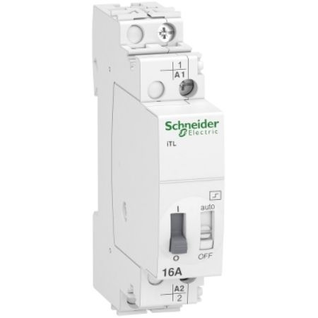 Picture of Acti9, Impulse relay iTL - 1P - 1NO - 16A - coil 110 VDC - 230...240 VAC 50/60Hz
