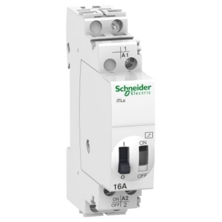 Picture of Acti9, Impulse relay iTLc - 1P - 1NO - 16A - coil 230...240 VAC 50/60Hz