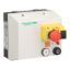 Picture of Enclosed DOL starter,TeSys LJ,2.5-4A,24V AC coil,including 1 LC1K,GV2ME,with integral transformer,2 pushbuttons