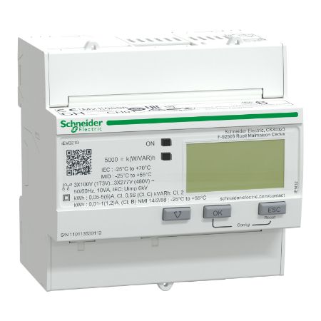 Picture of Acti9, IEM3210 energy meter - CT - 1 pulse O - MID