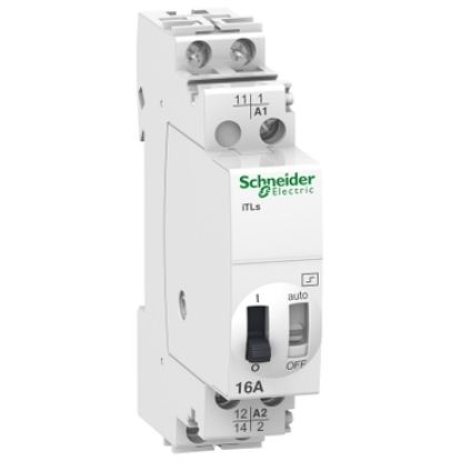Picture of Acti9, Impulse relay iTLs - 1P - 1NO - 16A - coil 110 VDC - 230...240 VAC 50/60Hz