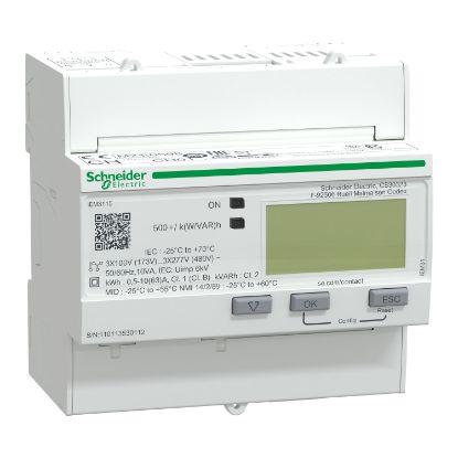 Picture of Acti9, IEM3115 energy meter - 63 A - 2 digital I - multi-tariff - MID