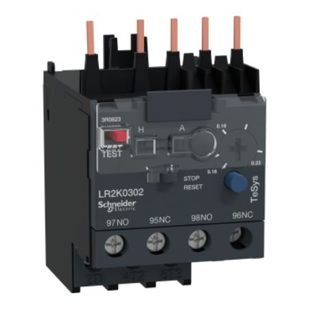 Picture of differential thermal overload relay, TeSys K, 0.16...0.23A, class 10A