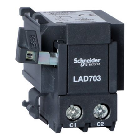 Picture of TeSys; TeSys Deca, thermal overload relays, remote electrical stop, 24 V DC/AC