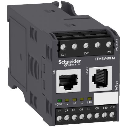 Picture of Extension module, TeSys T, 4 inputs, 100 to 240VAC, for LTMR controller