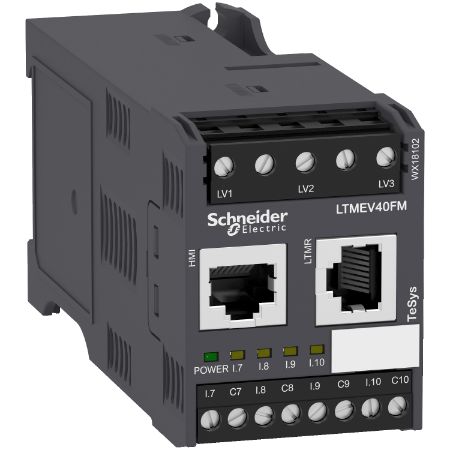 Picture of Extension module, TeSys T, 4 inputs, 100 to 240VAC, for LTMR controller
