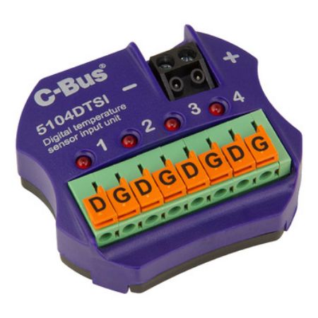 Picture of C-Bus Control and Management System, Digital Temperature Sensor Input Unit, 4 Channel