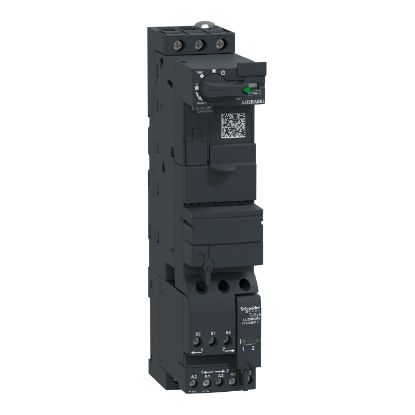Picture of Reversing power base, TeSys Ultra, 3P, 1NO + 1NC, 12A, 690VAC, 24VDC, without control terminals