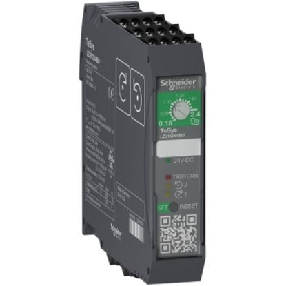Picture of TeSys, Reversing ultra compact starter, TeSys Hybrid, 3P, 500VAC, 3kW at 400V, 24VDC