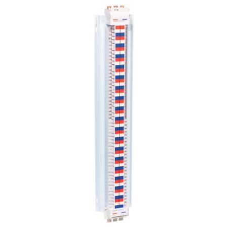 Picture of Acti9, SAU Chassis, Acti9, 250A, 3Ph, 108 poles, 18mm for iC60 MCB and RCBO, dual feed