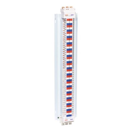 Picture of Acti9, SAU Chassis, Acti9, 250A, 3Ph, 96 poles, 18mm for iC60 MCB and RCBO, dual feed